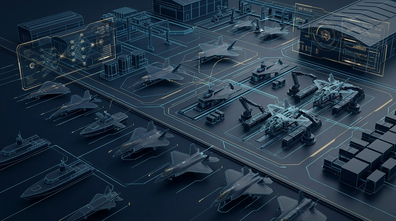 The New Arsenal — Sovereign Defense Industrial Base & Autonomous Platforms Architecture